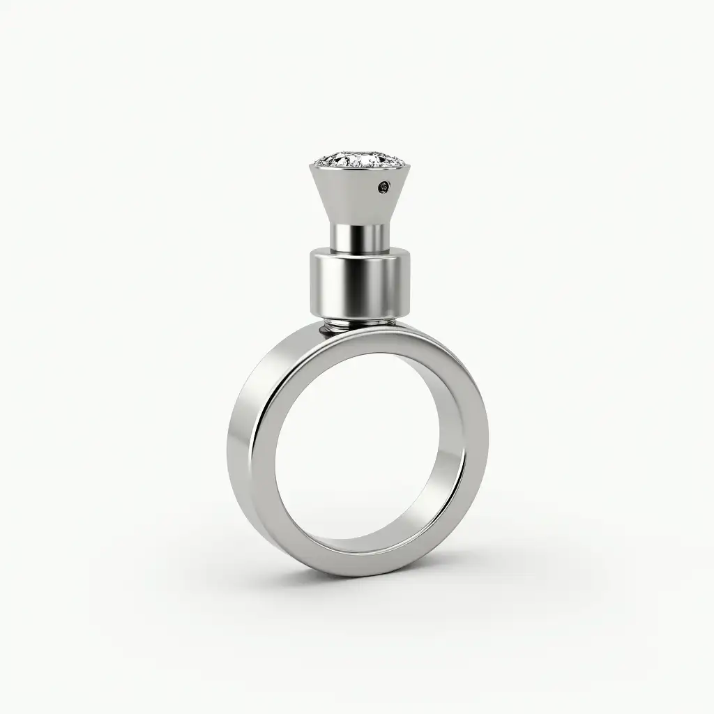 Unique-Ring-with-Perfume-Bottle-Nozzle-as-Centerpiece