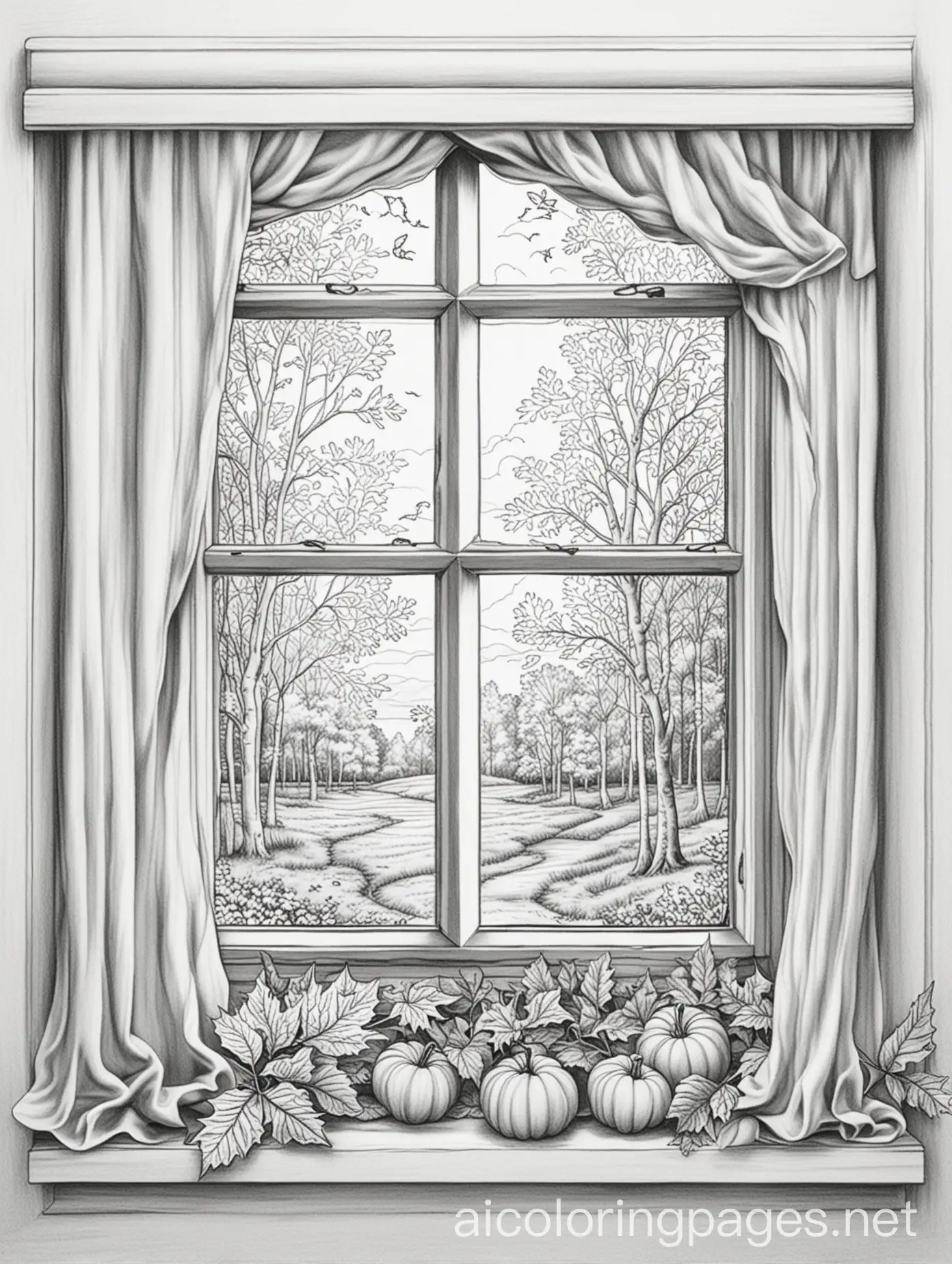 Simple-Fall-Window-Scene-Coloring-Page-for-Kids