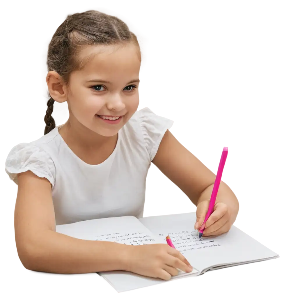 Cute-Child-Writing-High-Quality-PNG-Image-for-Educational-and-Creative-Use