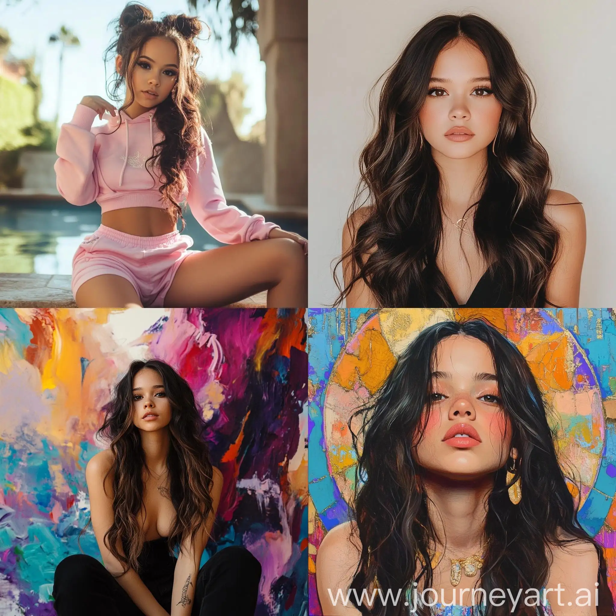 Jenna-Ortega-Portrait-in-Vibrant-Colors