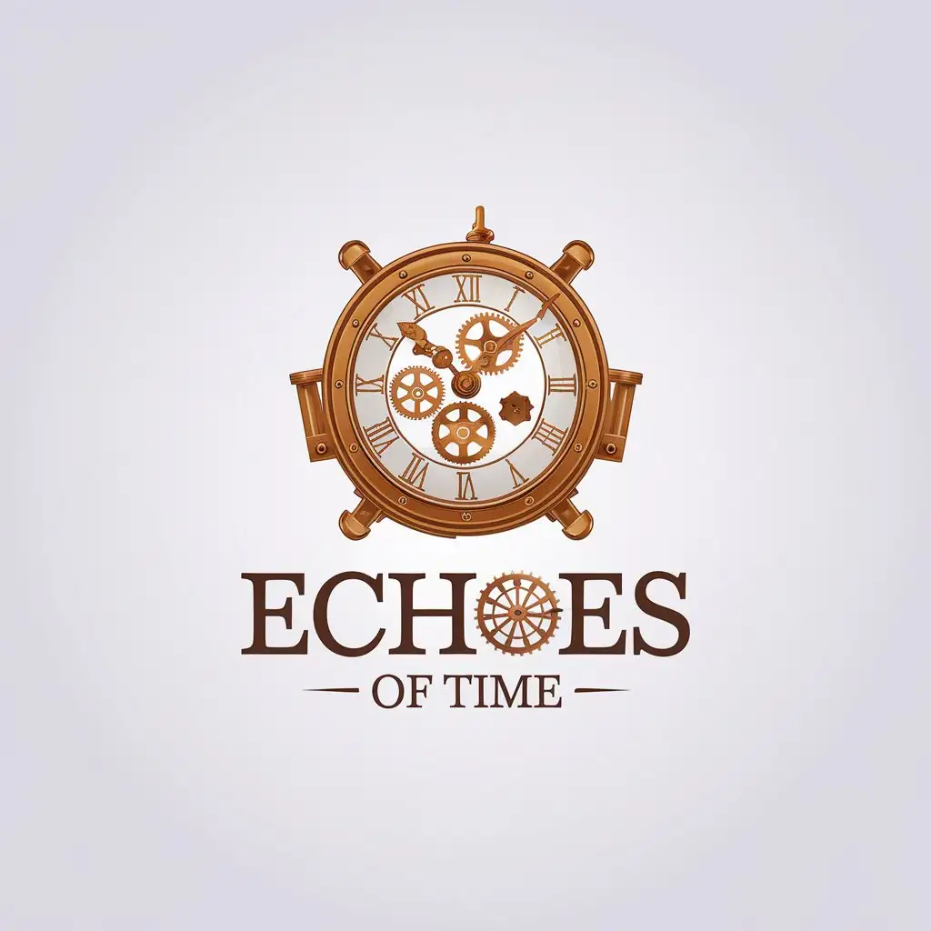 LOGO-Design-For-Echoes-of-Time-Steampunk-Escape-Room-Game-Theme