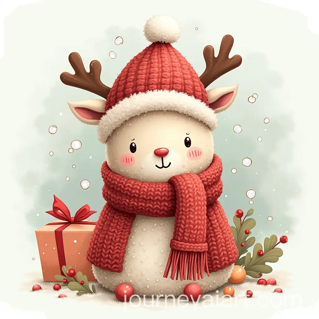 Cute-Knitted-Wool-Christmas-Clipart-with-Festive-Motifs