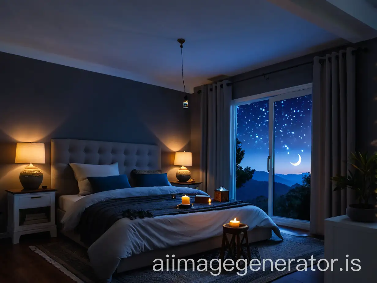 Serene-Bedroom-with-Soft-Moonlight-and-Spiritual-Reflection