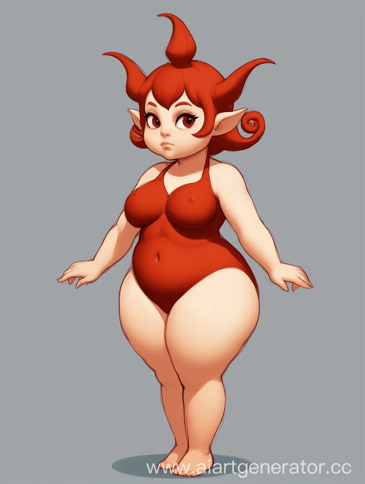 A girl of curvy shapes imp. Reference