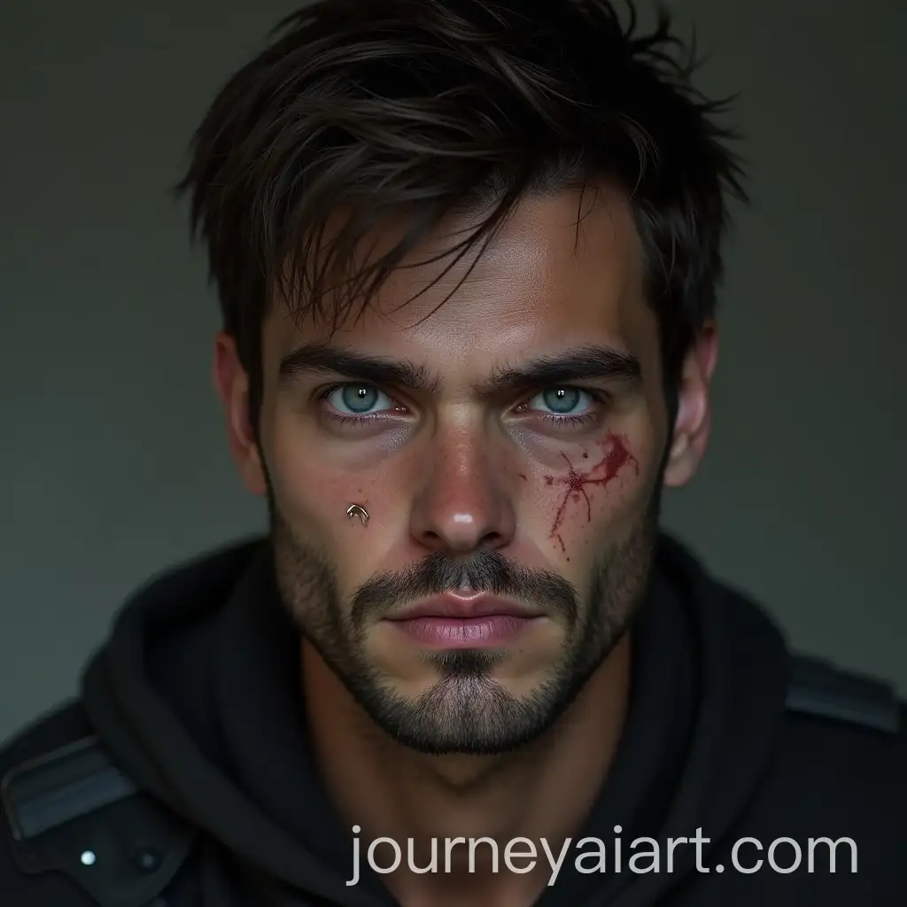 Soldier-with-Battle-Wounds-and-Piercing-Blue-Eyes