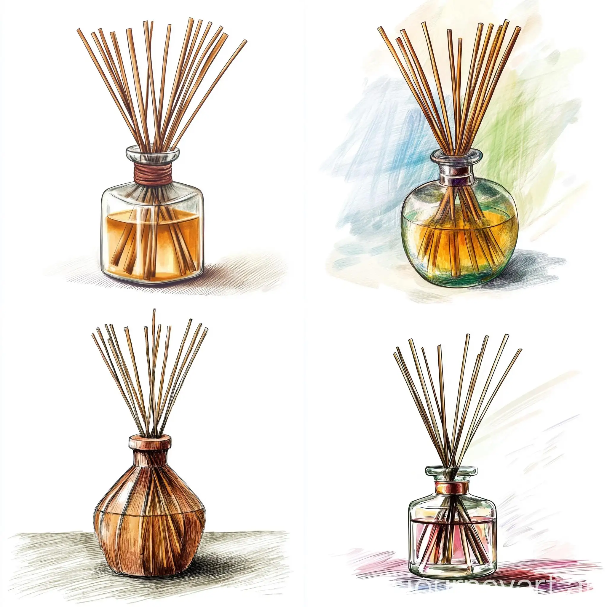 Illustration-of-Reed-Diffuser-on-Table