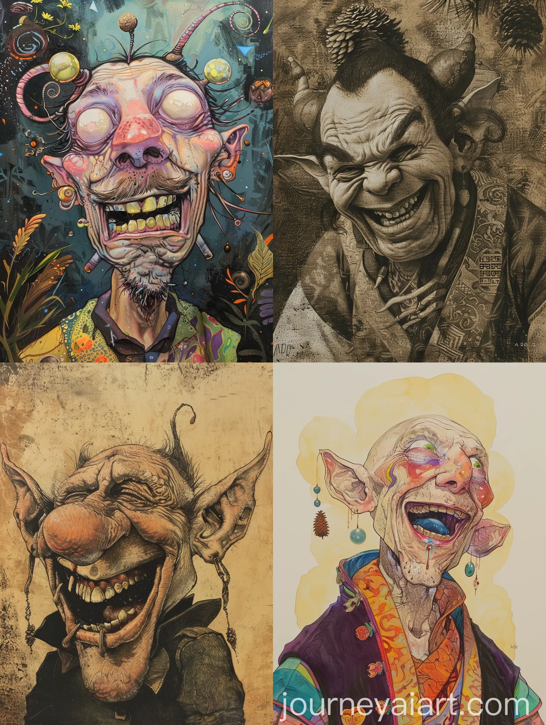 Laughing-Han-Dynasty-Male-Celeborn-Chemist-in-Traditional-Lebanese-Ballgown