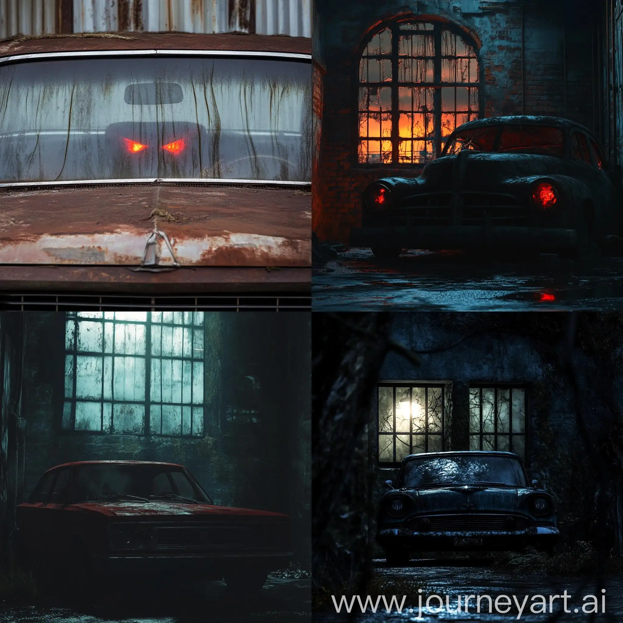 Sinister-Window-and-Malevolent-Car-in-4K-Resolution