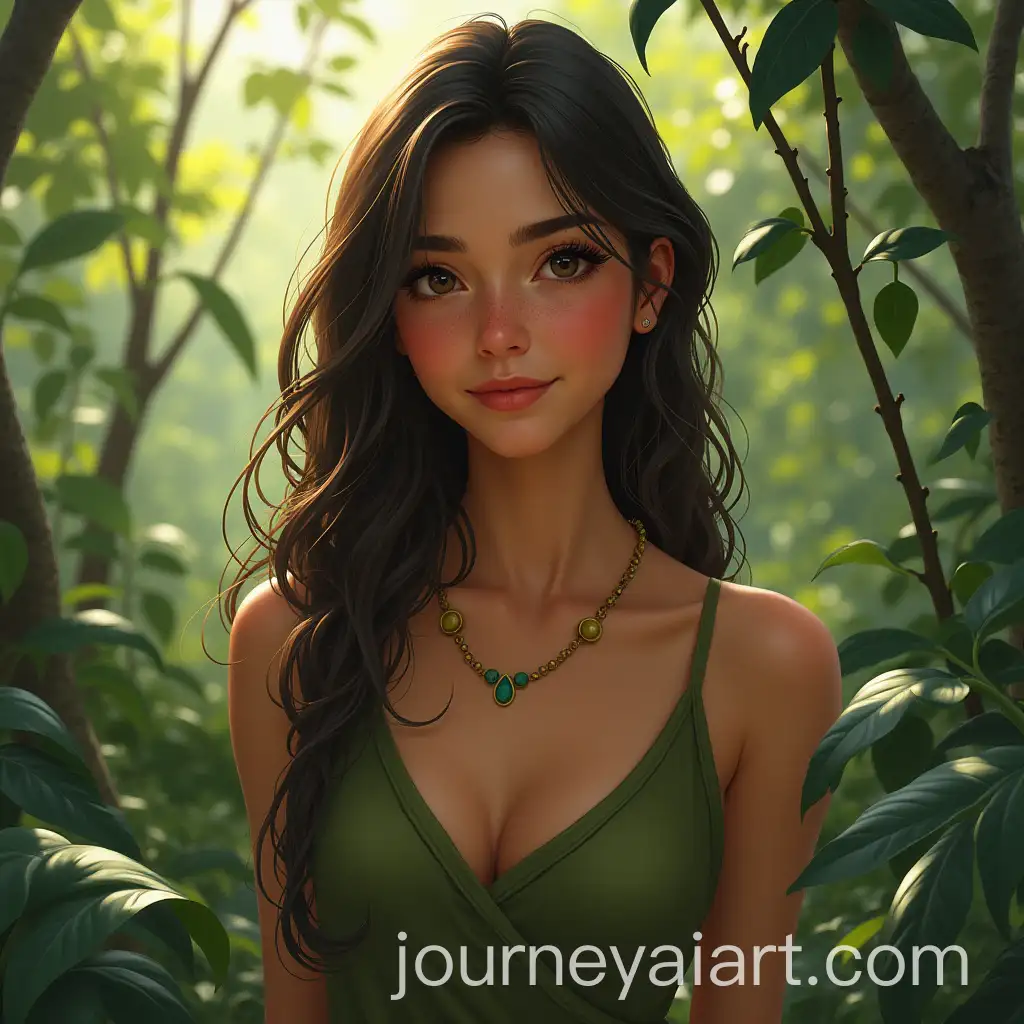 Sofa-A-Young-Woman-with-an-Intimate-Connection-to-Nature