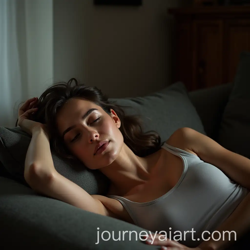 Young-Woman-Relaxing-on-Couch