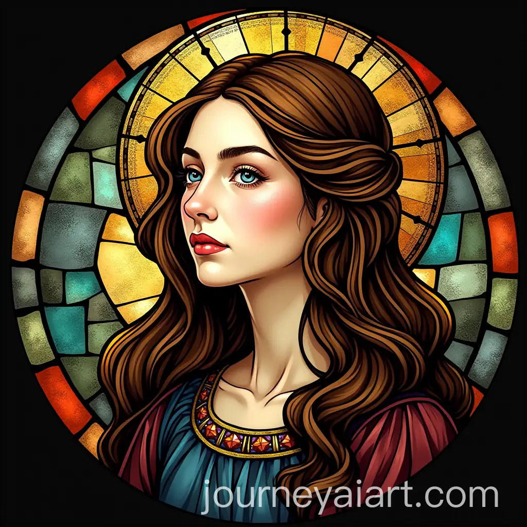 Stained-Glass-Portrait-of-a-Woman