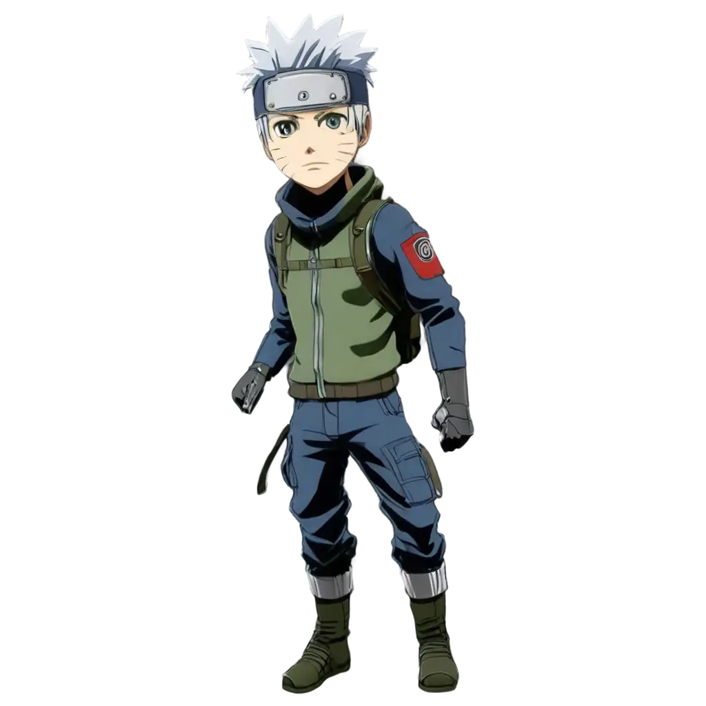 Chibi-Kakashi-Hatake-with-Rashingan-HighQuality-PNG-Image-for-Fans-and-Creators