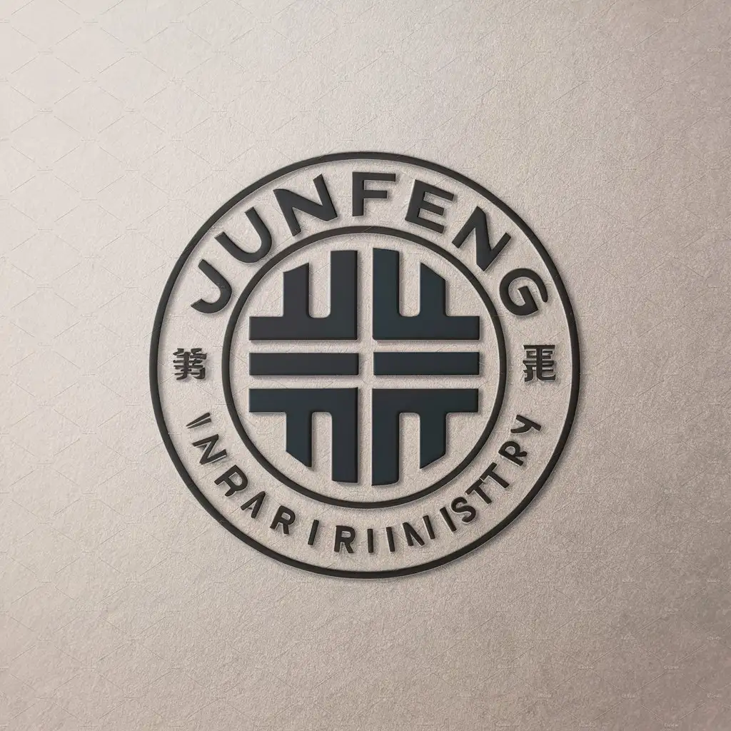 LOGO-Design-for-Junfeng-Circle-Symbol-for-the-Car-Industry