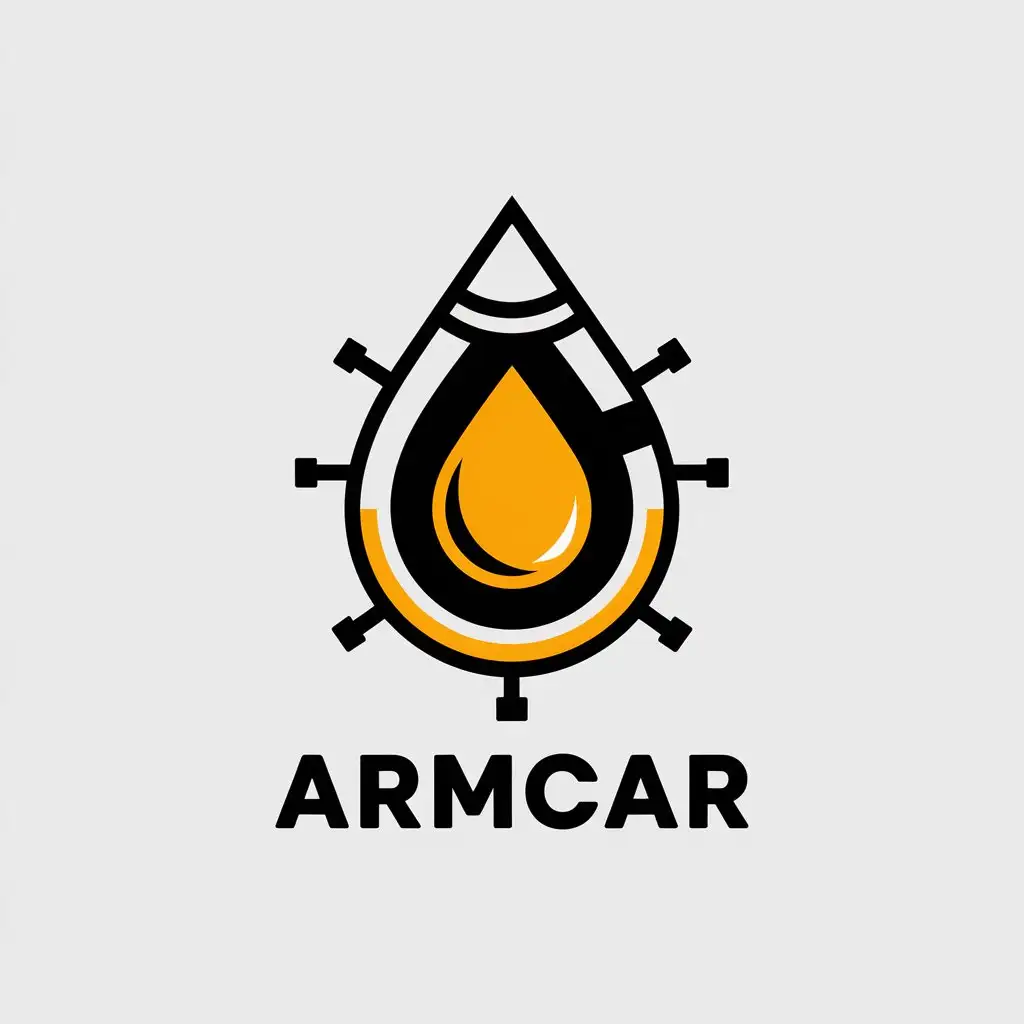 LOGO-Design-for-Armcar-Machine-Oil-Theme-with-Clear-Background