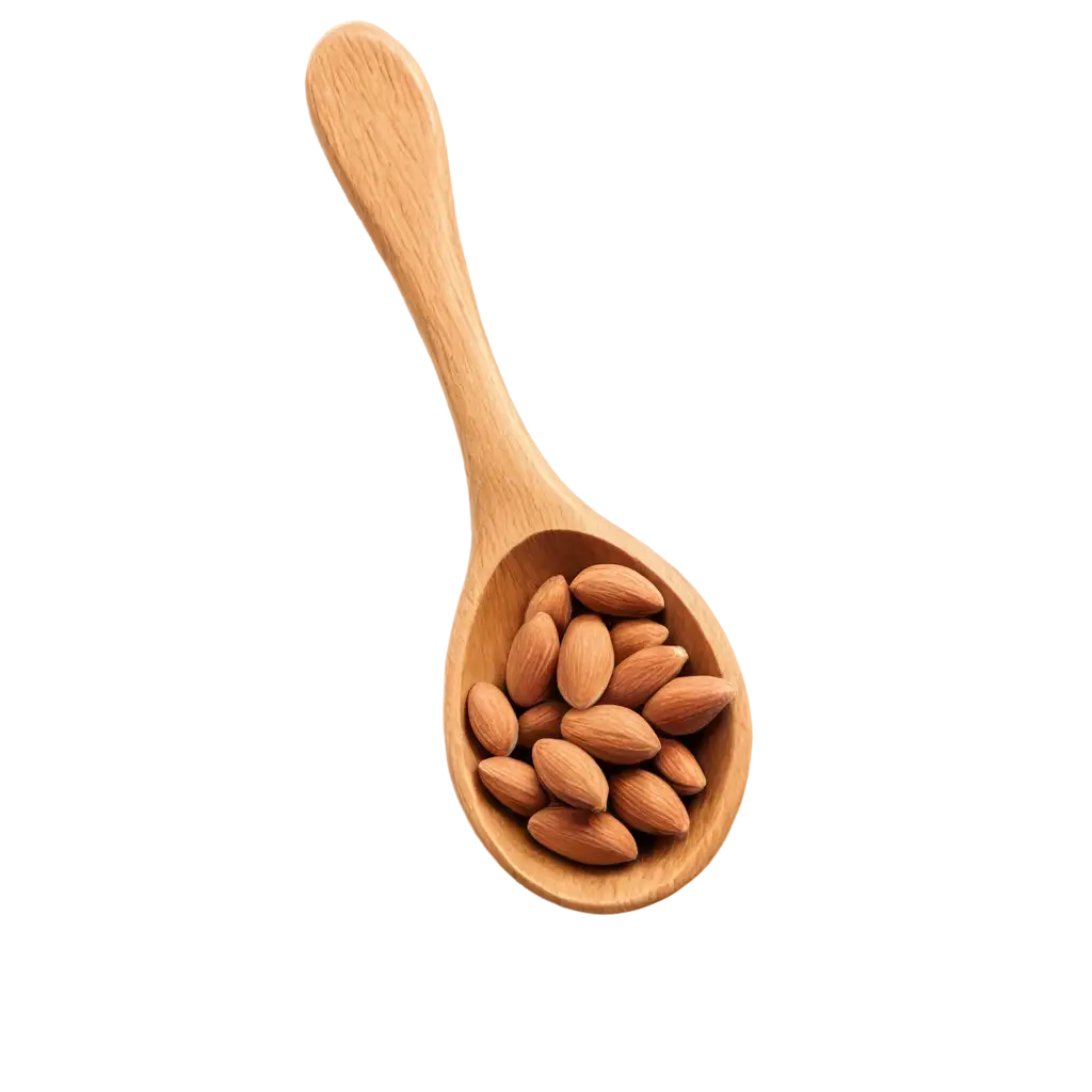 Almond-in-Wooden-Spoon-PNG-HighQuality-Image-for-Culinary-and-Naturethemed-Projects