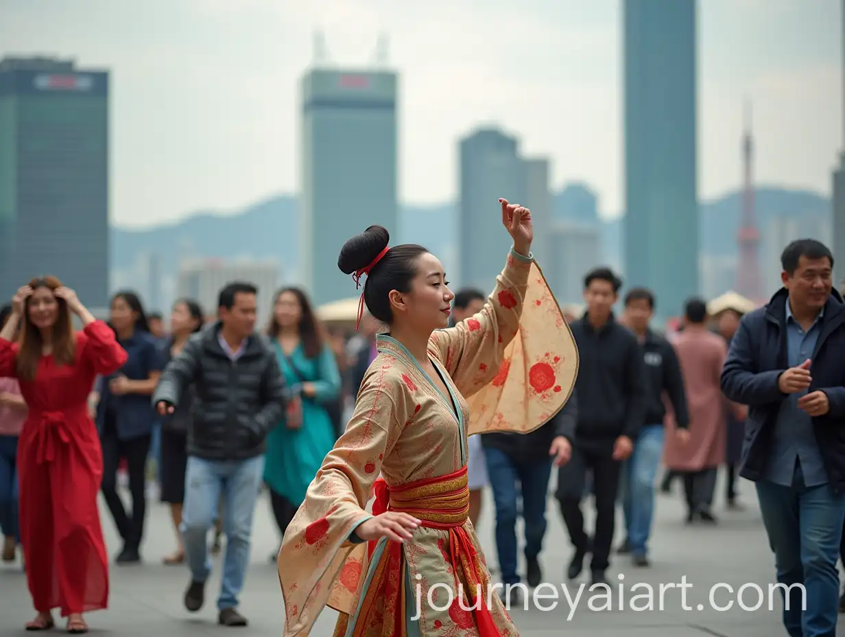 Heiwangken-Dancing-in-Taipei-101