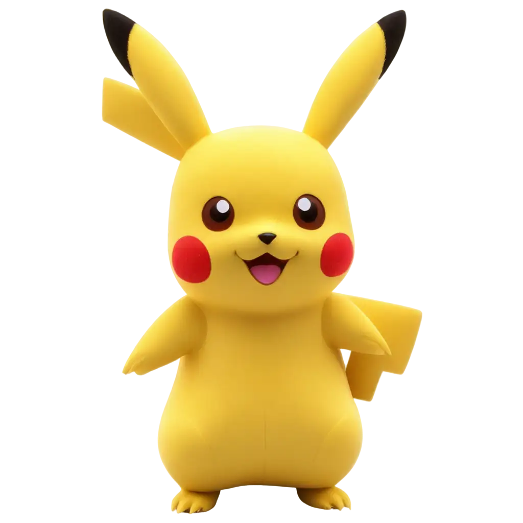 Pikachu-Toy-Style-PNG-Image-HighQuality-Image-for-Various-Creative-Uses