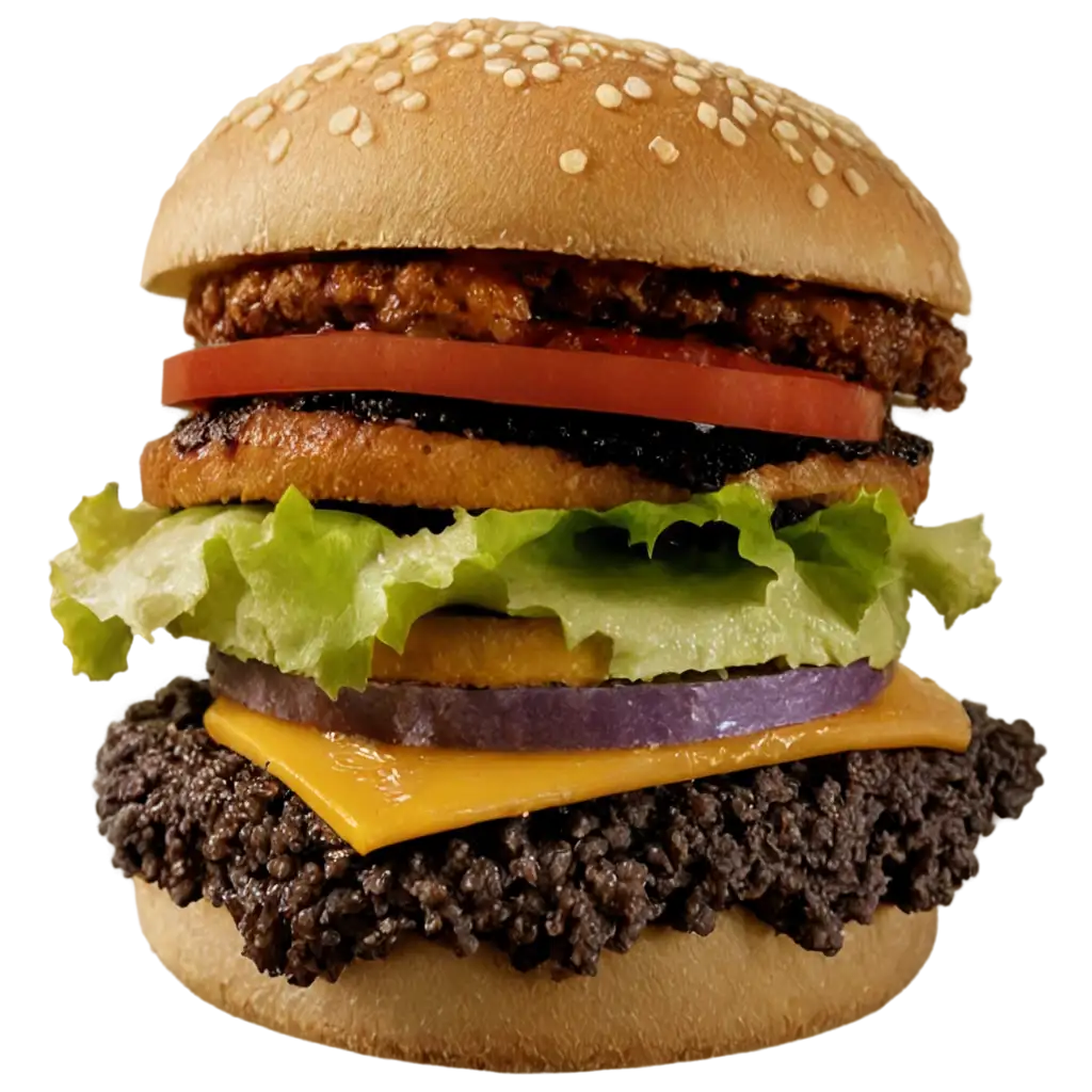 Delicious-Burger-PNG-Elevate-Your-Visual-Content-with-HighQuality-Graphics