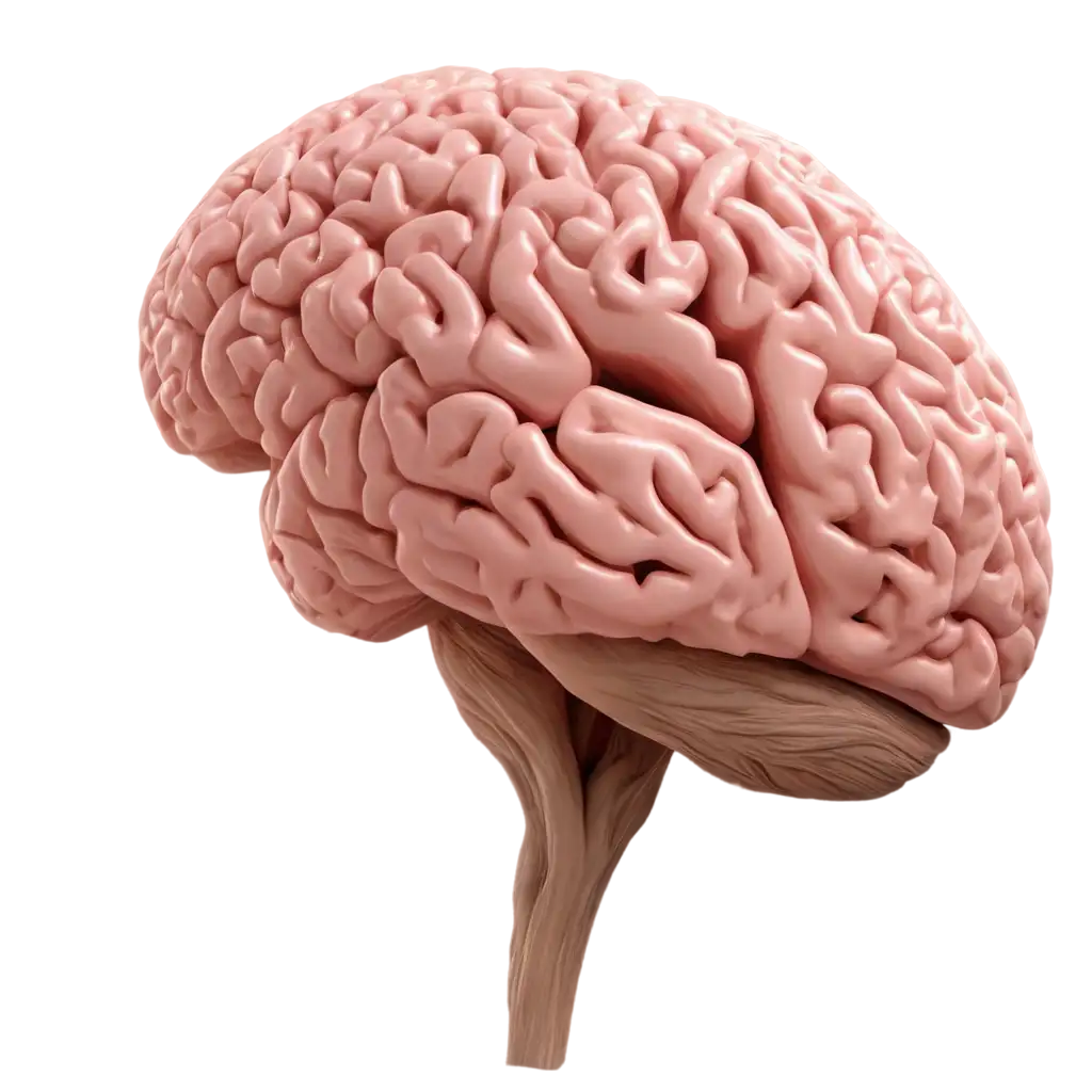 Explore-the-Intricacies-of-the-Human-Brain-with-a-HighQuality-PNG-Image