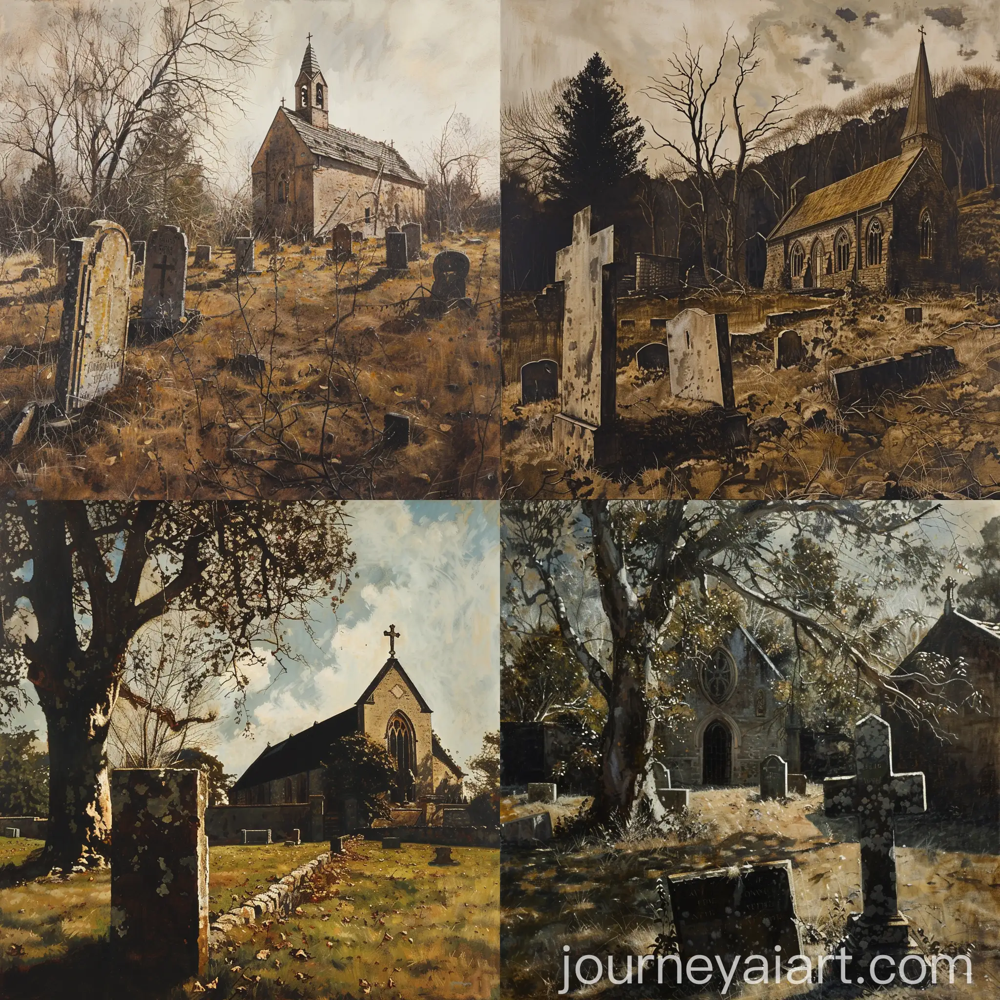 Australian-Gothic-Churchyard-in-Decay-Inspired-by-Andrew-Wyeth