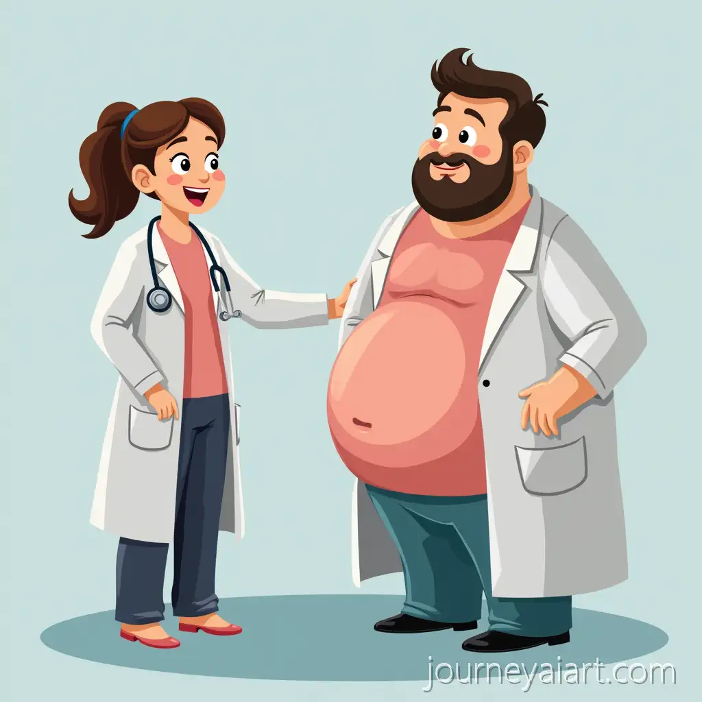 Overweight-Patient-Consulting-with-Doctor-in-Medical-Office