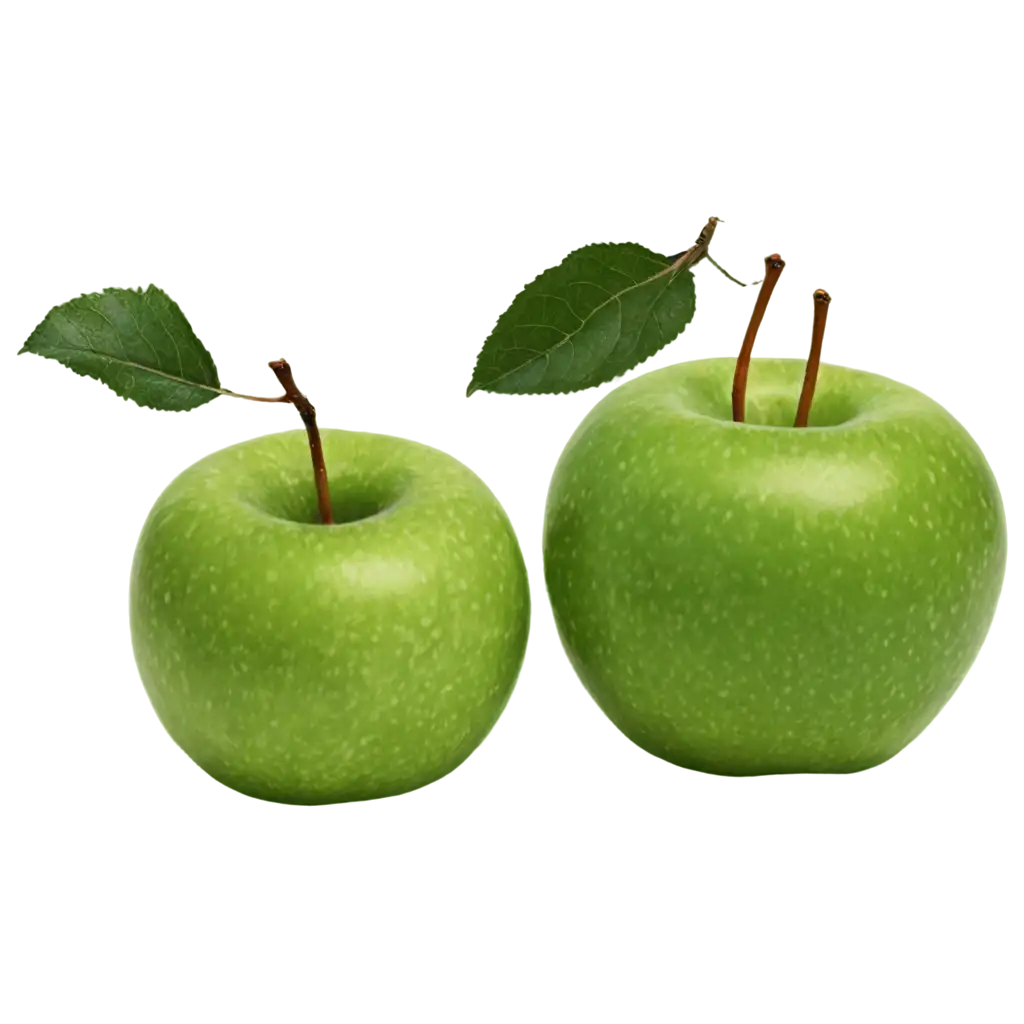 Green-Apple-PNG-Image-HighQuality-Transparent-Visual-for-Versatile-Use