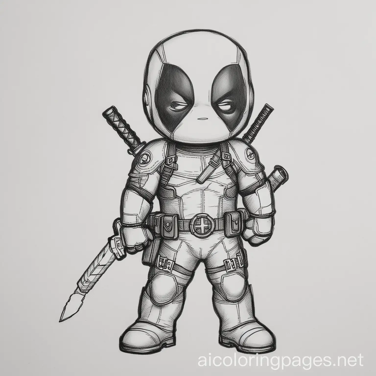 Dadpool-Line-Art-Coloring-Page-for-Kids