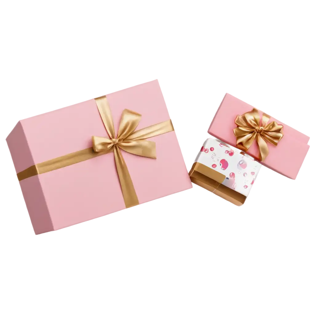 Christmas-Gift-Box-PNG-with-Pink-Bubbles-for-Festive-Decorations-and-Designs