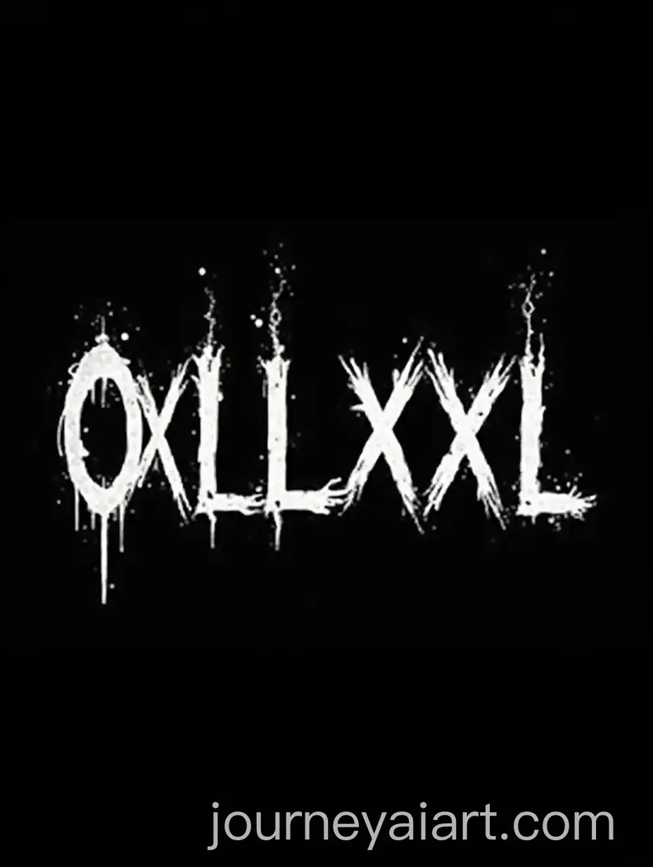 Aggressive-Black-Metal-Logo-Design-for-0xLxxl-TShirt