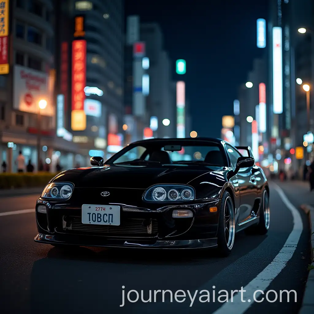 Toyota-Supra-MK4-Night-Drive-in-Tokyo-City