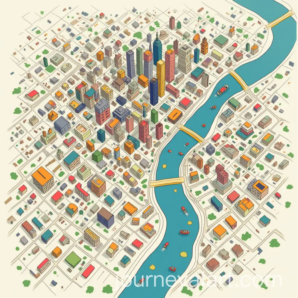 Aerial-Map-Illustration-of-New-York-City-in-Joanna-Neborskys-Style