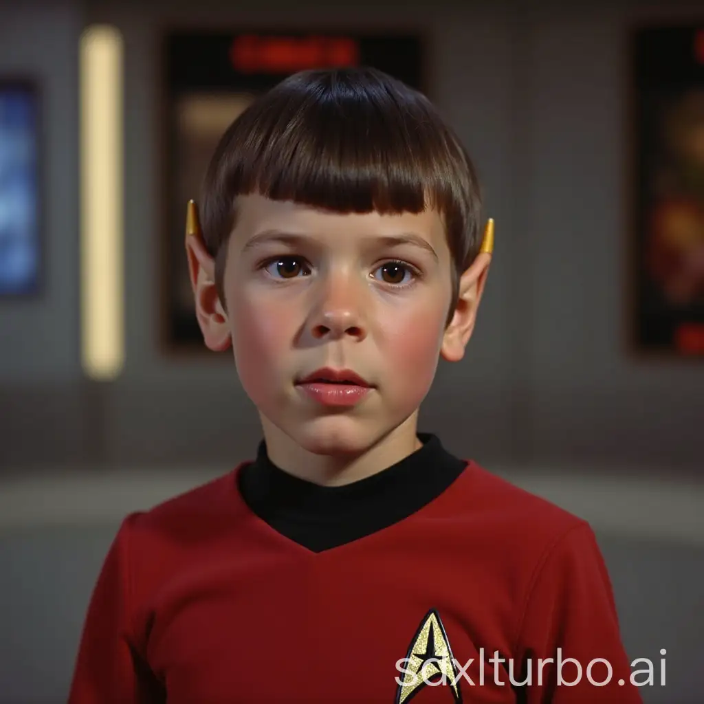 Spock as a child