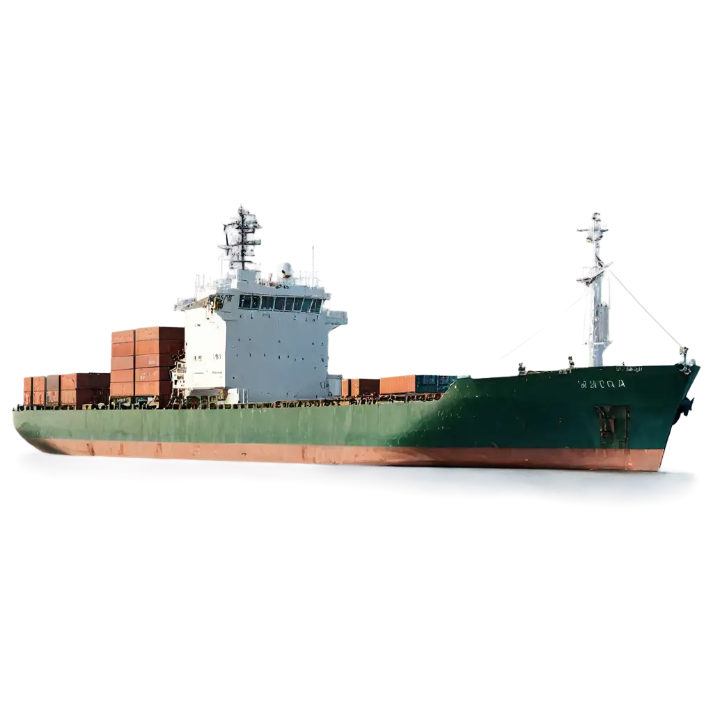 Cargo-Ship-PNG-Image-for-HighQuality-Visuals-and-Versatile-Usage