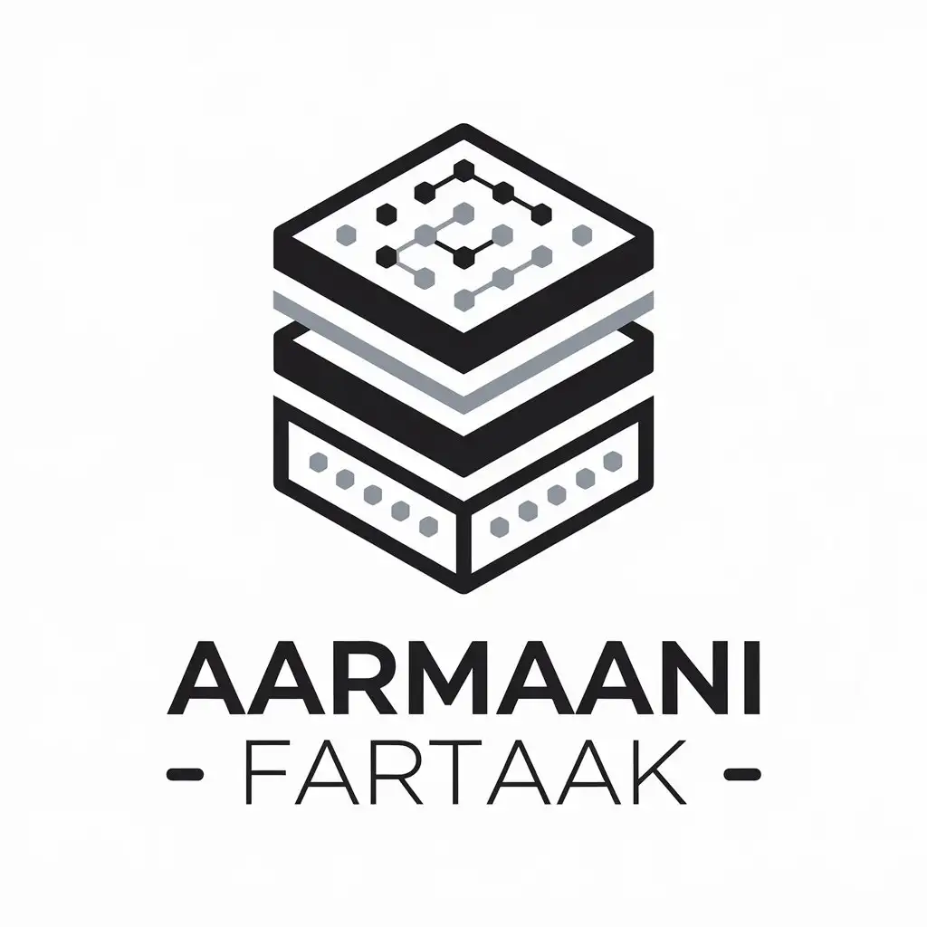 LOGO Design for Aarmaani Fartaak Data Mining with Technology Industry Theme