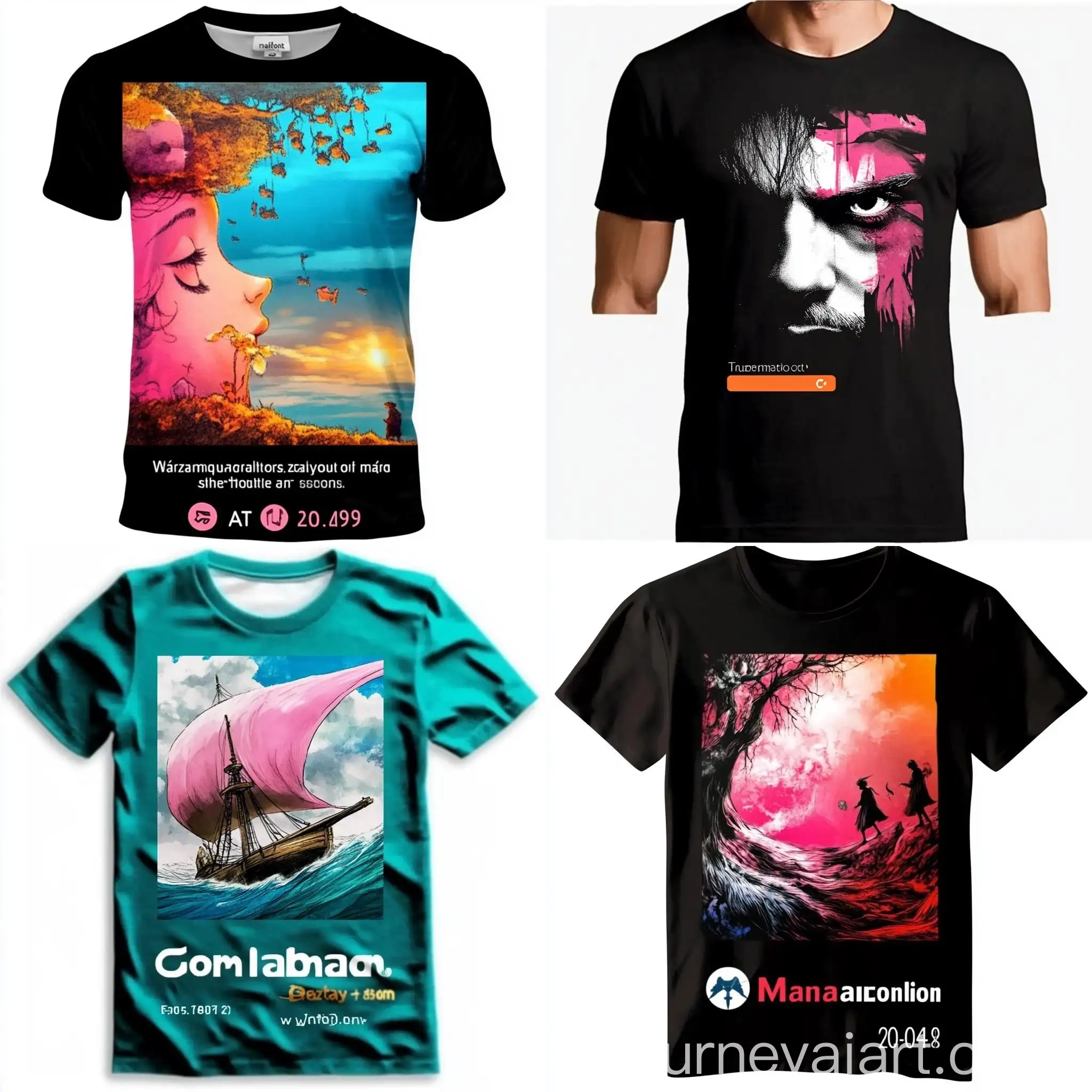 Colorful-TShirt-with-Abstract-Geometric-Design