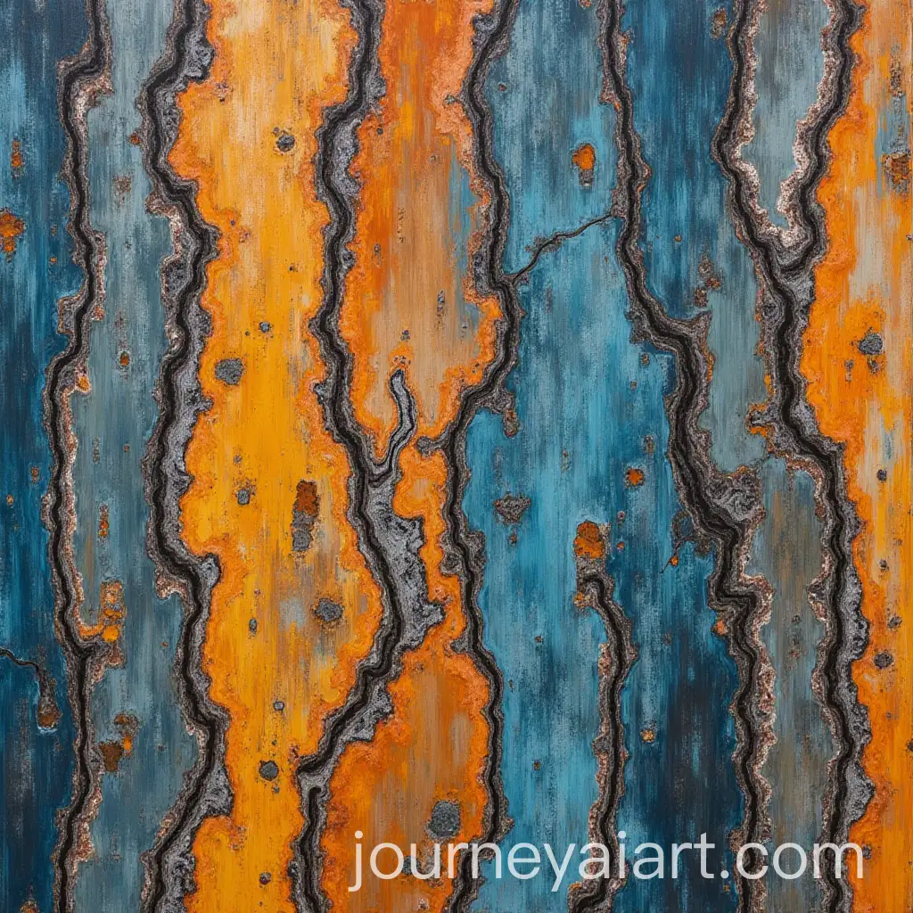 Seamless-Bark-Texture-with-Azure-and-Ocher-Colors
