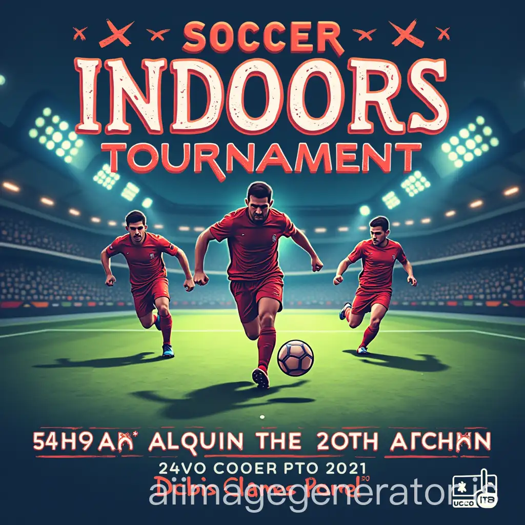 Indoor-3x3-Soccer-Tournament-Promotional-Poster-Design