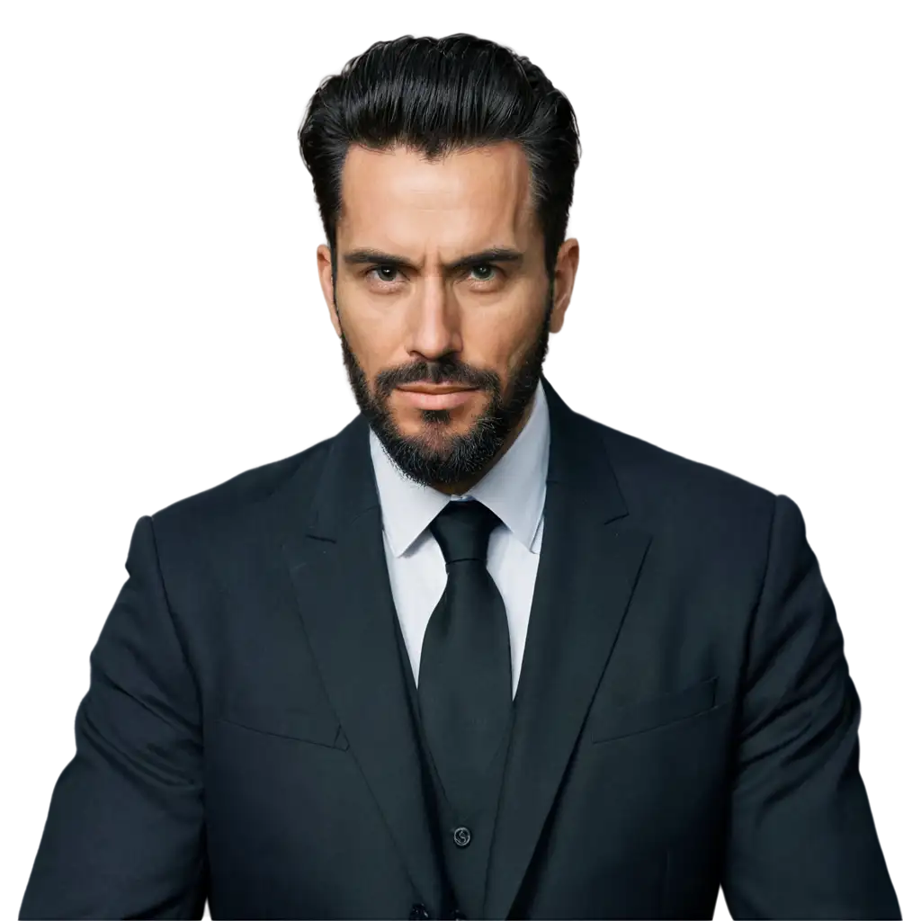 HighQuality-PNG-Image-of-a-Man-with-a-Good-Beard-and-Hairstyle-in-a-Black-Suit