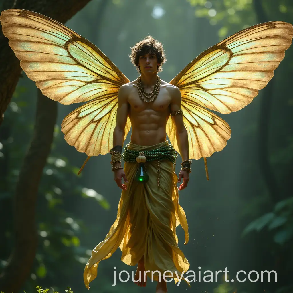 Male-Fairy-with-Iridescent-Hummingbird-Wings-and-Glowing-Sand-Vial