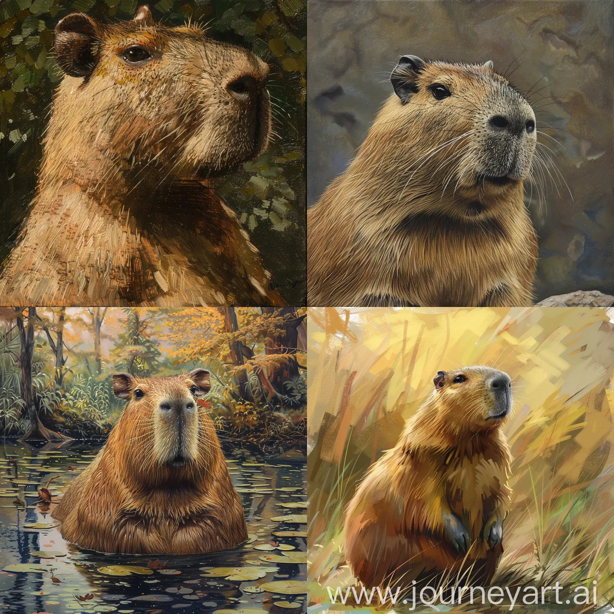 Capybara-in-Natural-Habitat