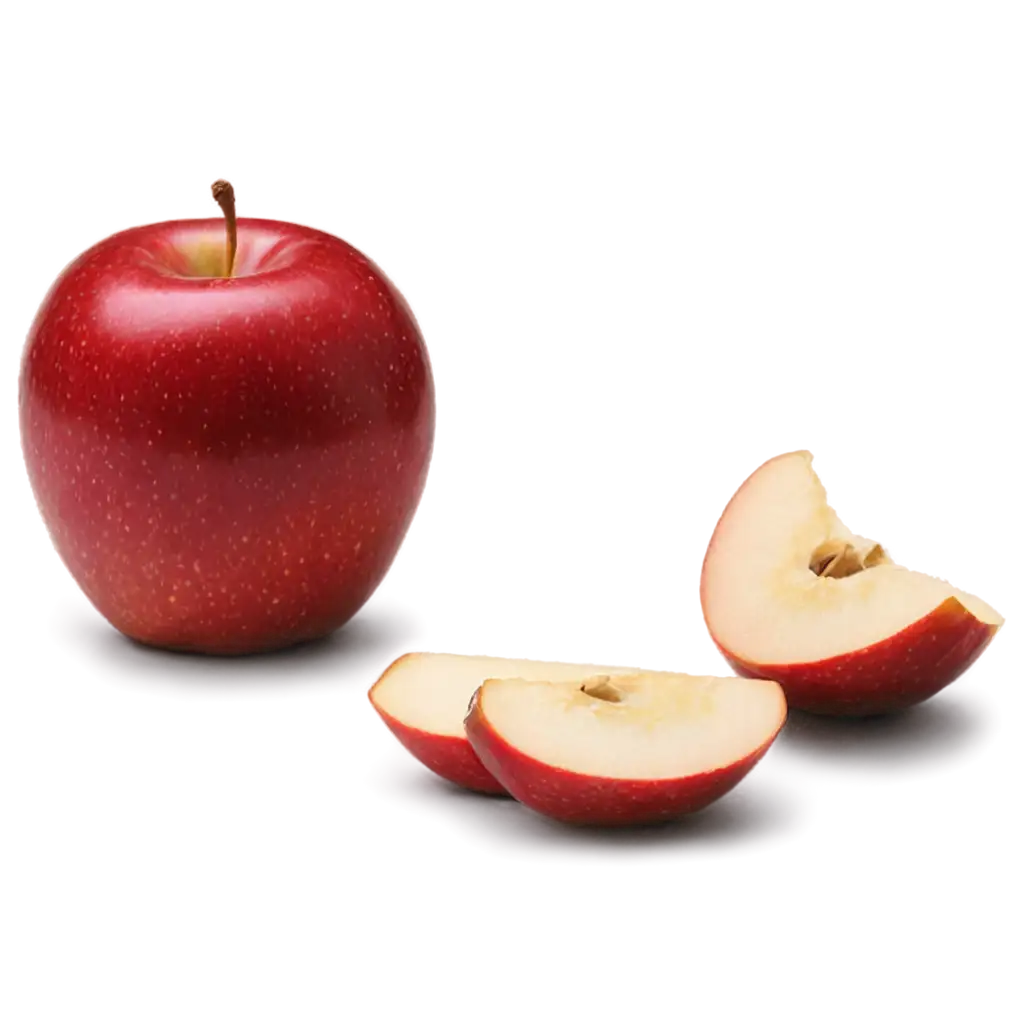 HighQuality-PNG-Image-of-a-Fresh-Red-Apple-Vibrant-and-Crisp