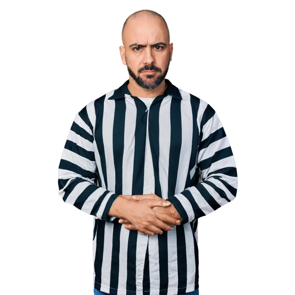 Sad-Prisoner-Man-with-Prison-Dress-PNG-Emotional-Expression-in-HighQuality-Format