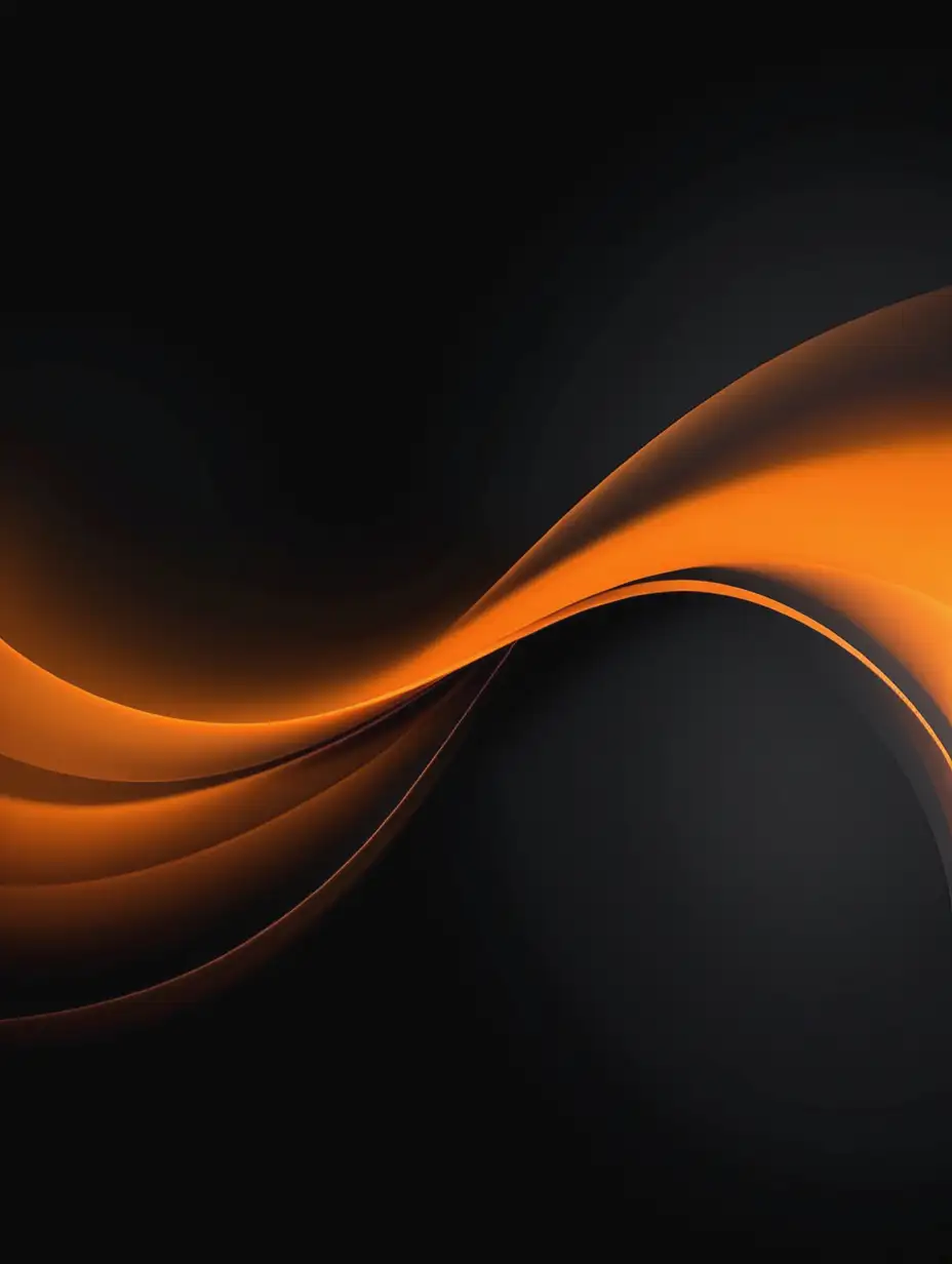 Blurred-Orange-and-Black-Abstract-Background