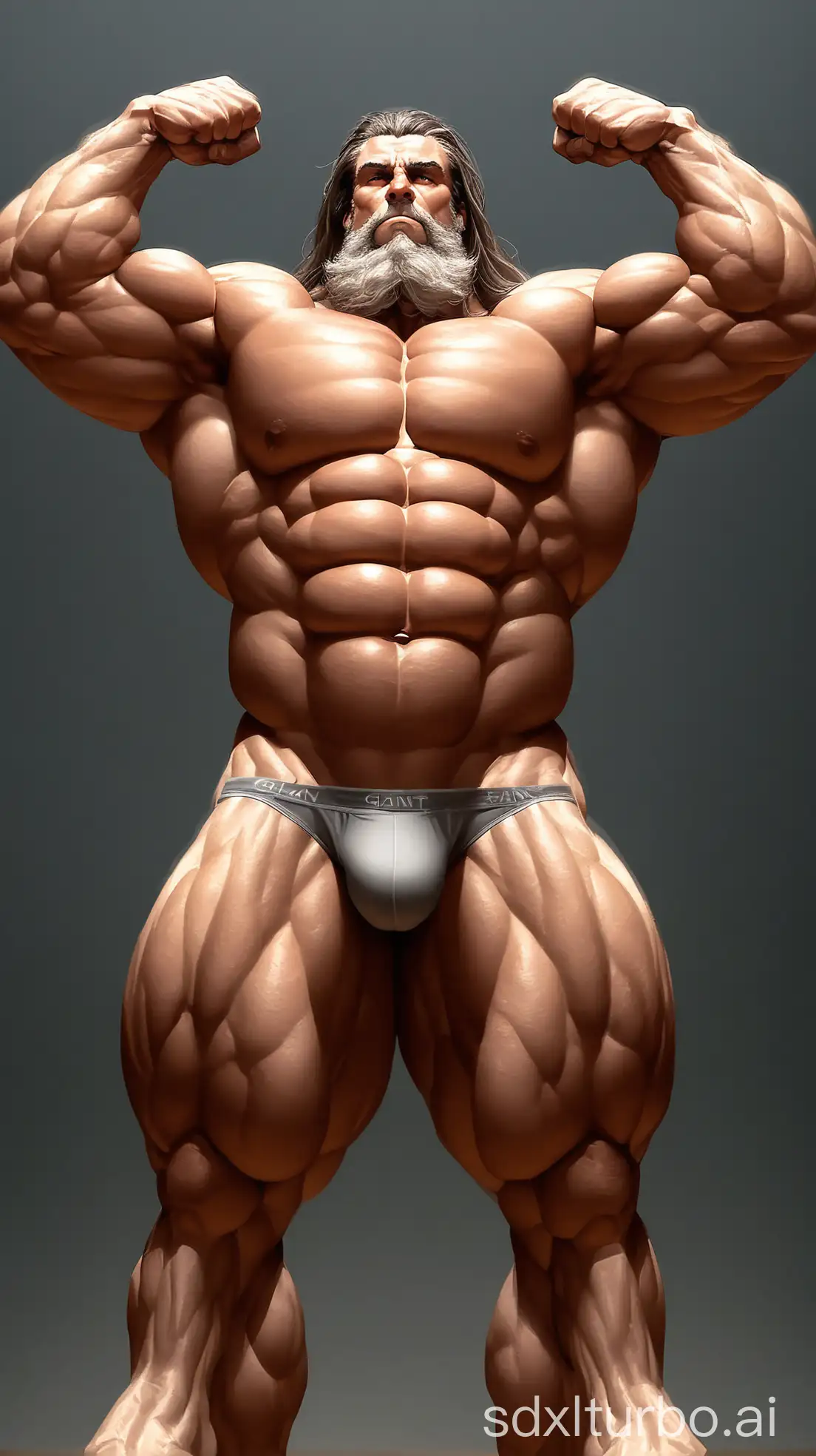 Imposing-Giant-Elderly-Man-Displaying-Impressive-Musculature