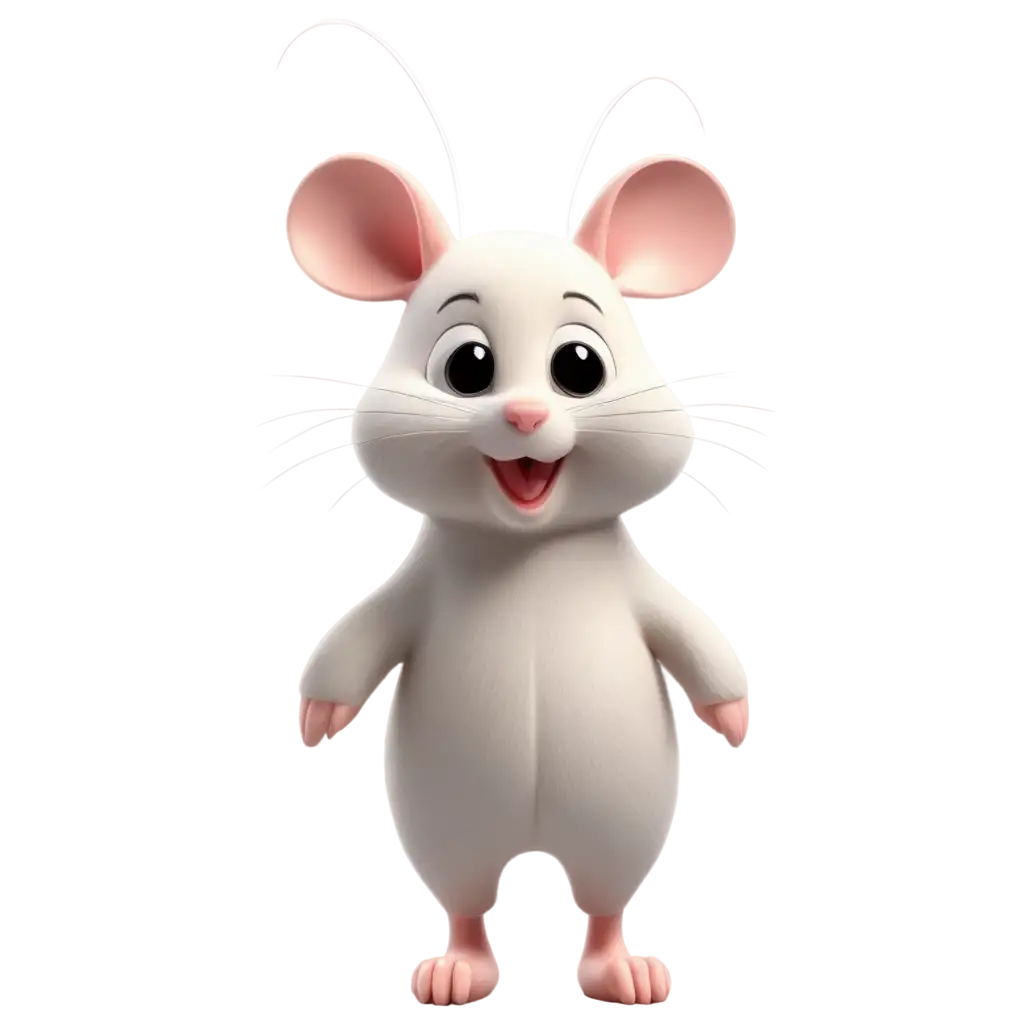 Clear-8K-PNG-Image-of-Cute-Mouse-Shape-HighQuality-Visual-Asset