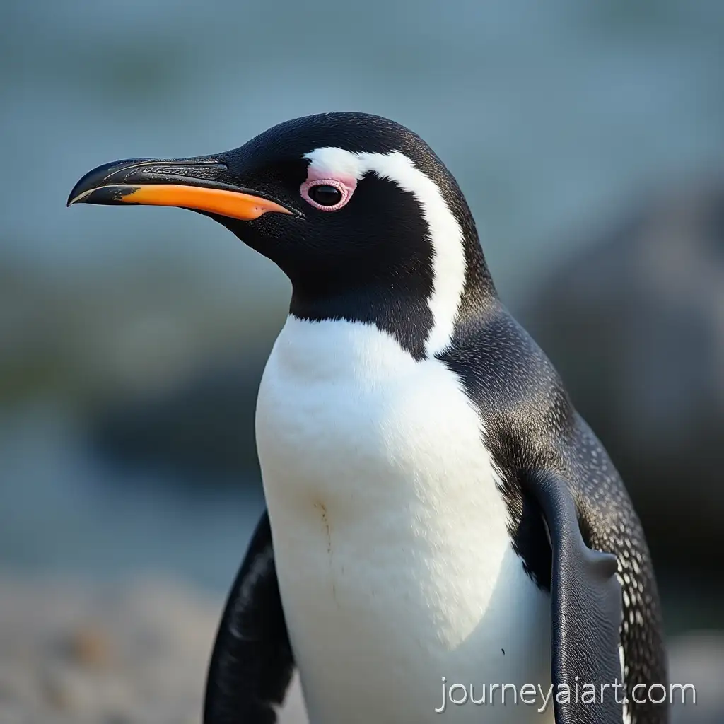 Penguin-Named-Troy-Browsing-the-Internet-on-a-Computer