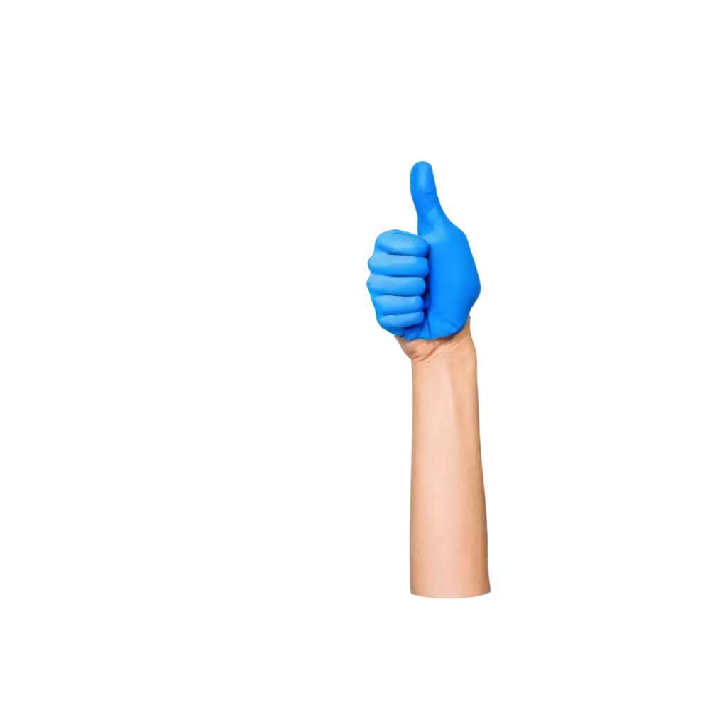 Vibrant-Blue-Thumbs-Up-PNG-Expressive-Gesture-for-Digital-Communication