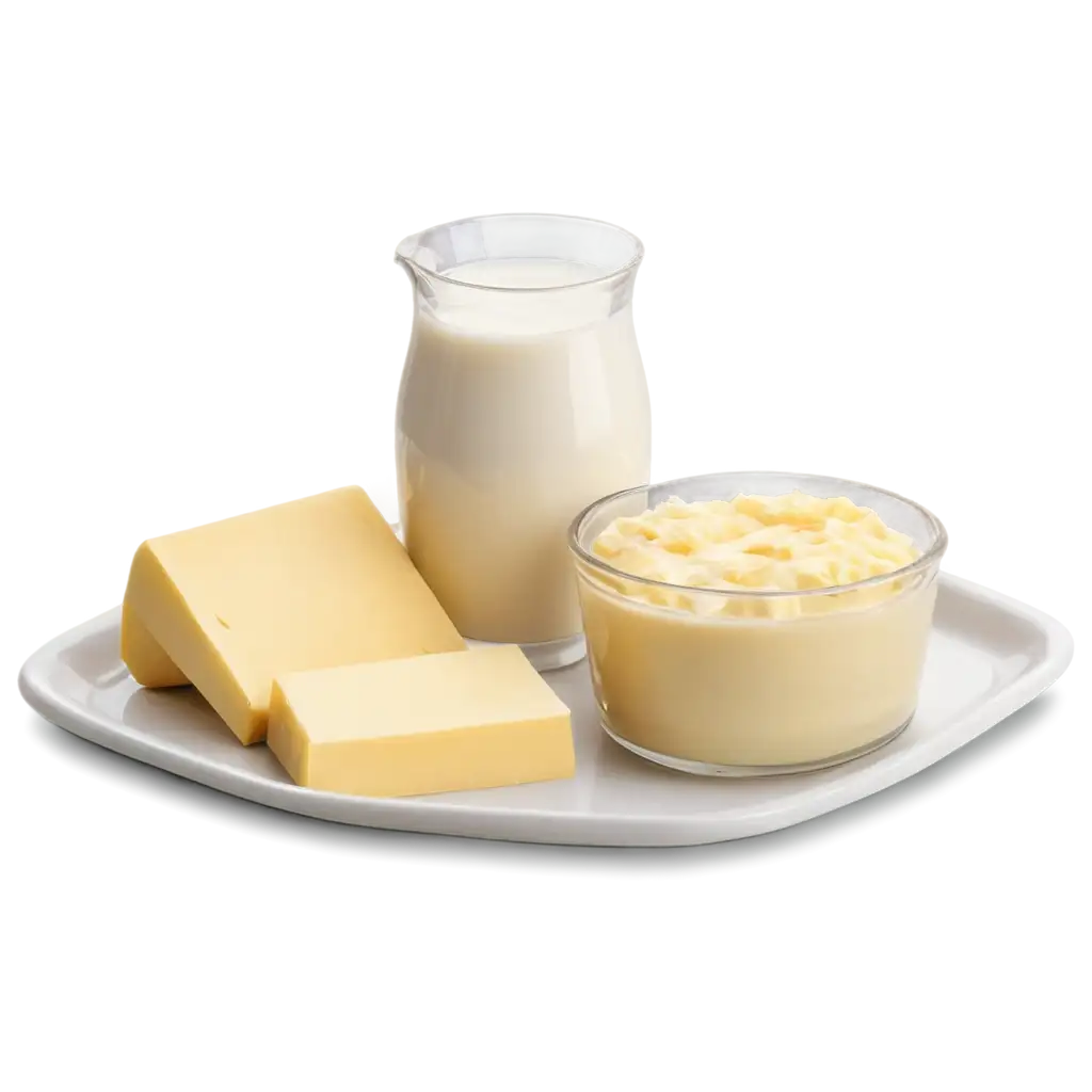 Fresh-Dairy-Delight-PNG-Image-of-Milk-and-Butter-on-a-Plastic-Tray