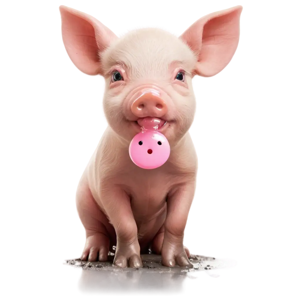 Adorable-Baby-Pig-with-Pacifier-Heartfelt-PNG-Image-with-Tears-and-Puddle