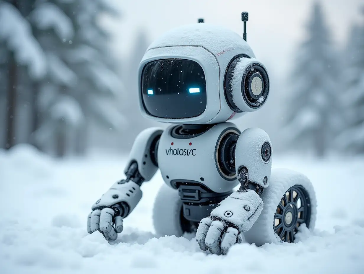 Schnee Roboter
